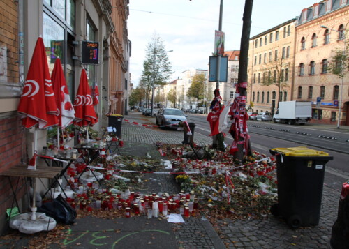 Tatort Kiez Döner/ Ludwig-Wucherer-Straße in Halle (Saale)
